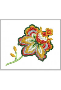 Plf021 - Jacobean flower